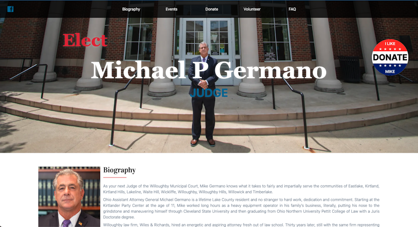 Germano Campaign Site
