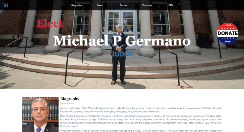 Germano Campaign Site